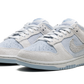 DUNK LOW WMNS "Suede - Photon Dust / Light Armory Blue"