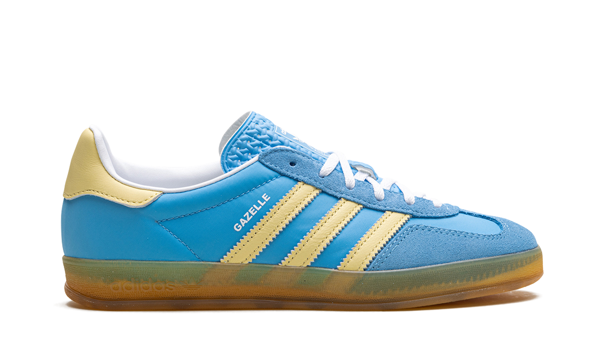 Gazelle Indoor WMNS "Semi Blue Burst Almost Yellow"