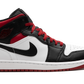 Air Jordan 1 Mid "Gym Red Black Toe"