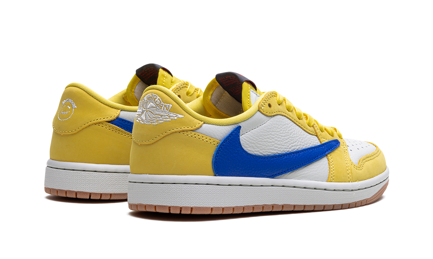 Jordan 1 Retro Low OG WMNS "TRAVIS SCOTT - CANARY"