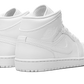 Air Jordan 1 Mid "Triple White"