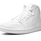 Air Jordan 1 Mid "Triple White"