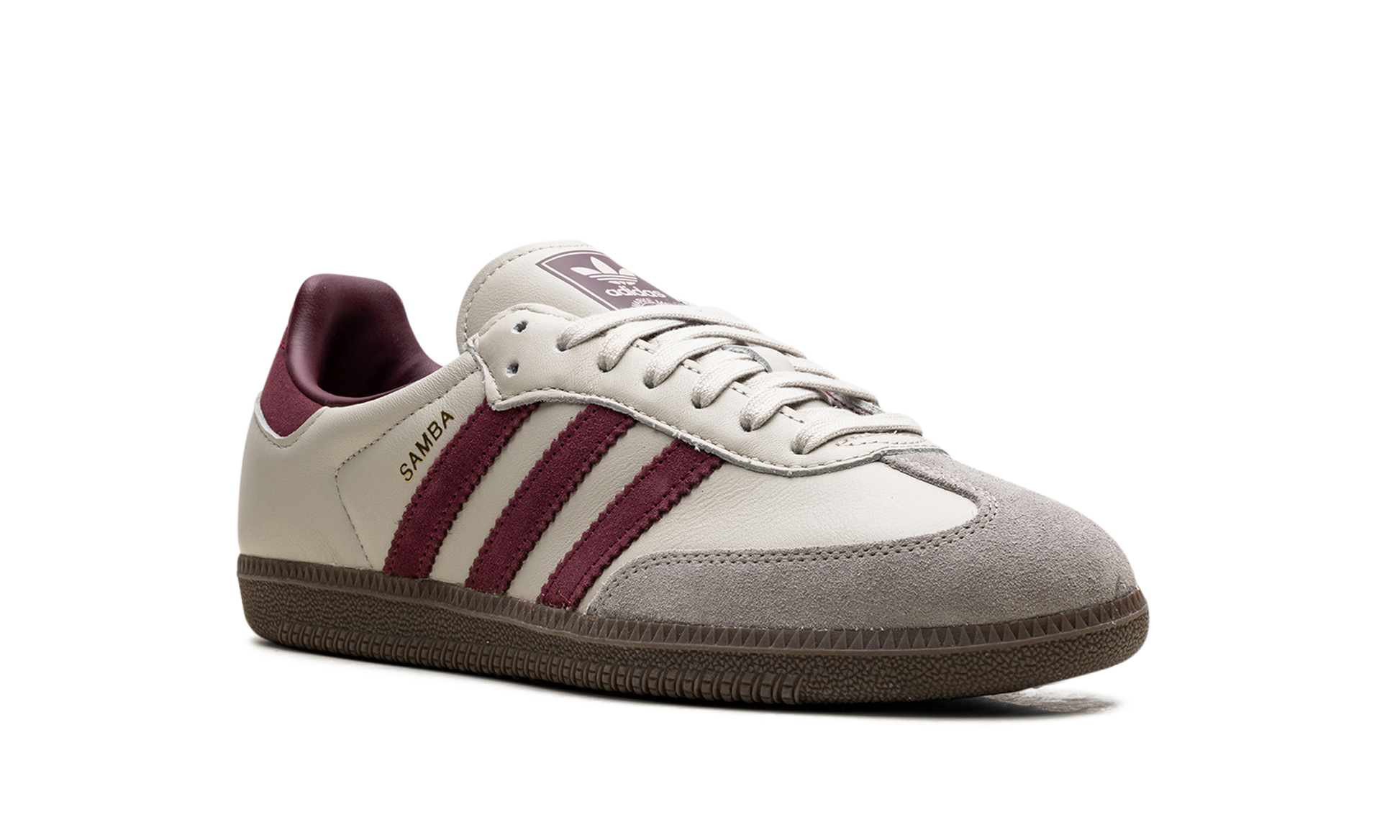Samba OG "Putty Grey Maroon"