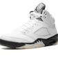 Air Jordan 5 "White/Black"