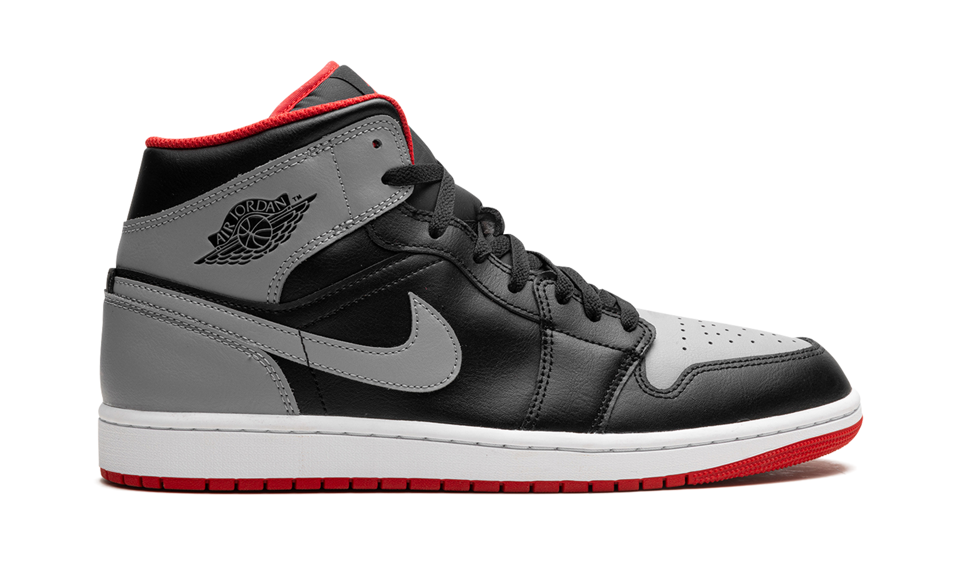 Jordan 1 Mid "Bred Shadow"