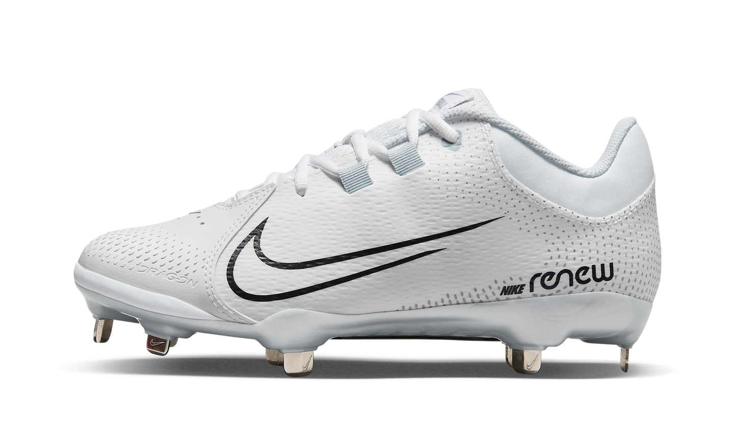 Hyperdiamond 4 Pro Softball Cleats WMNS "WHITE BLACK"