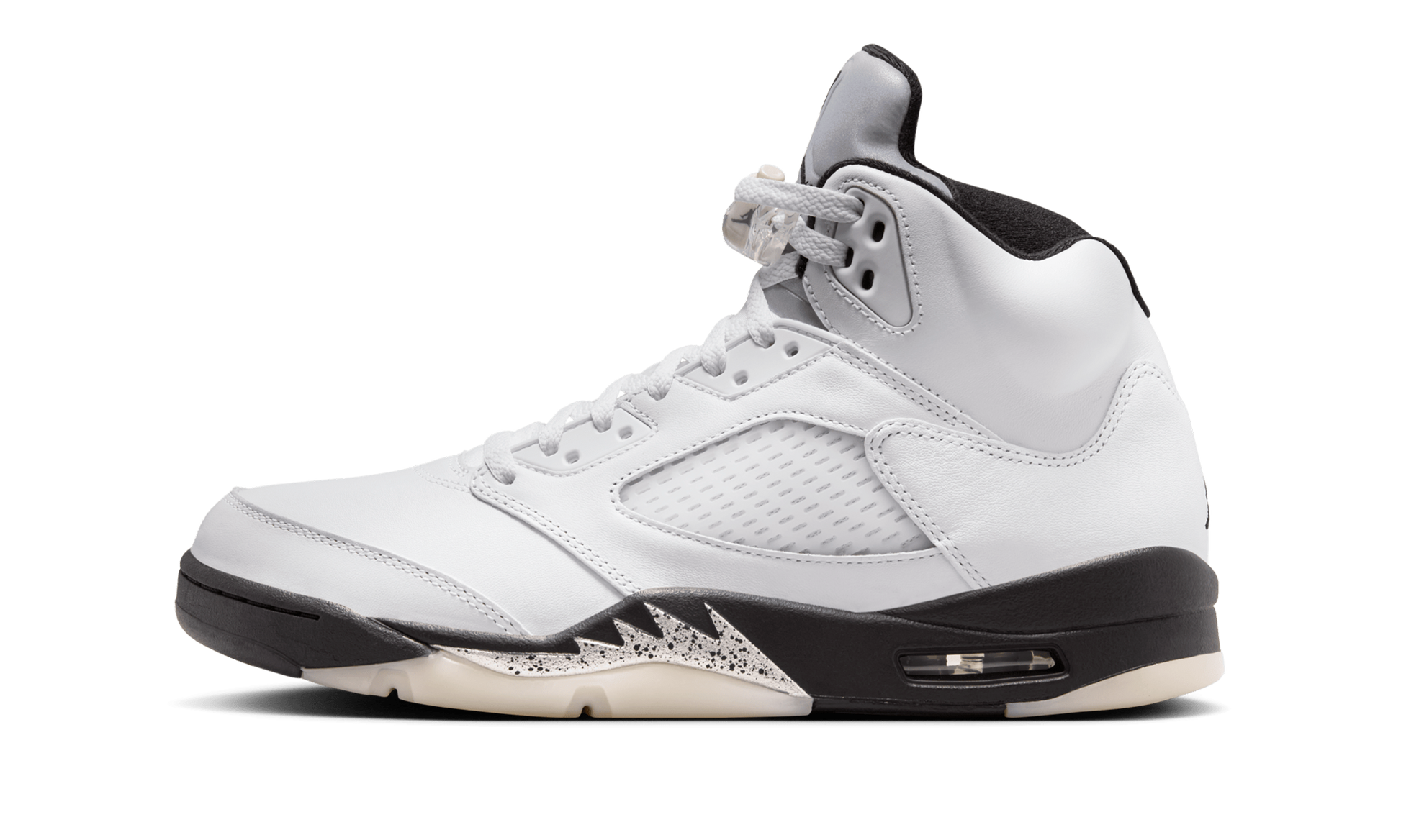 Air Jordan 5 "White/Black"