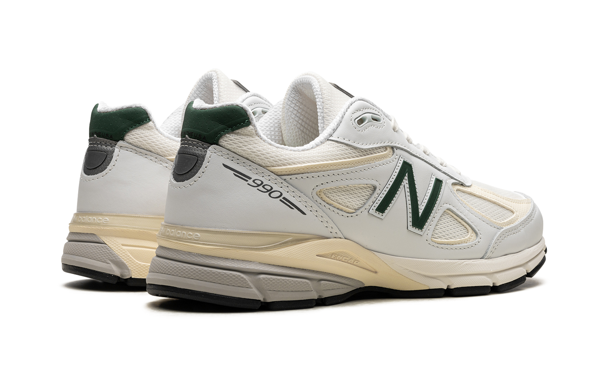 990V4 "Made in the USA - White / Green"