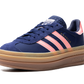 Gazelle Bold WMNS "Dark Blue Pink Spark"