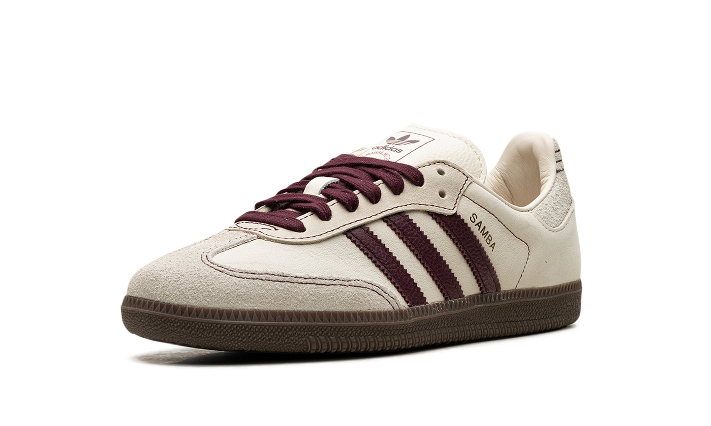 Samba OG WMNS "Wonder White Maroon"