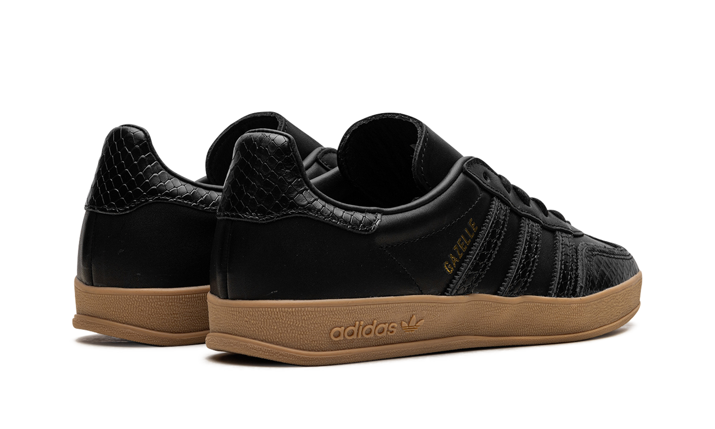 Gazelle Indoor "Core Black Snakeskin"