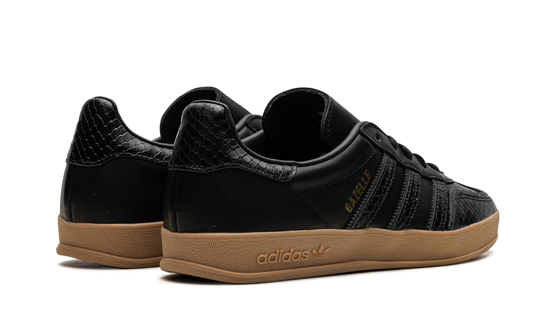 Gazelle Indoor "Core Black Snakeskin"