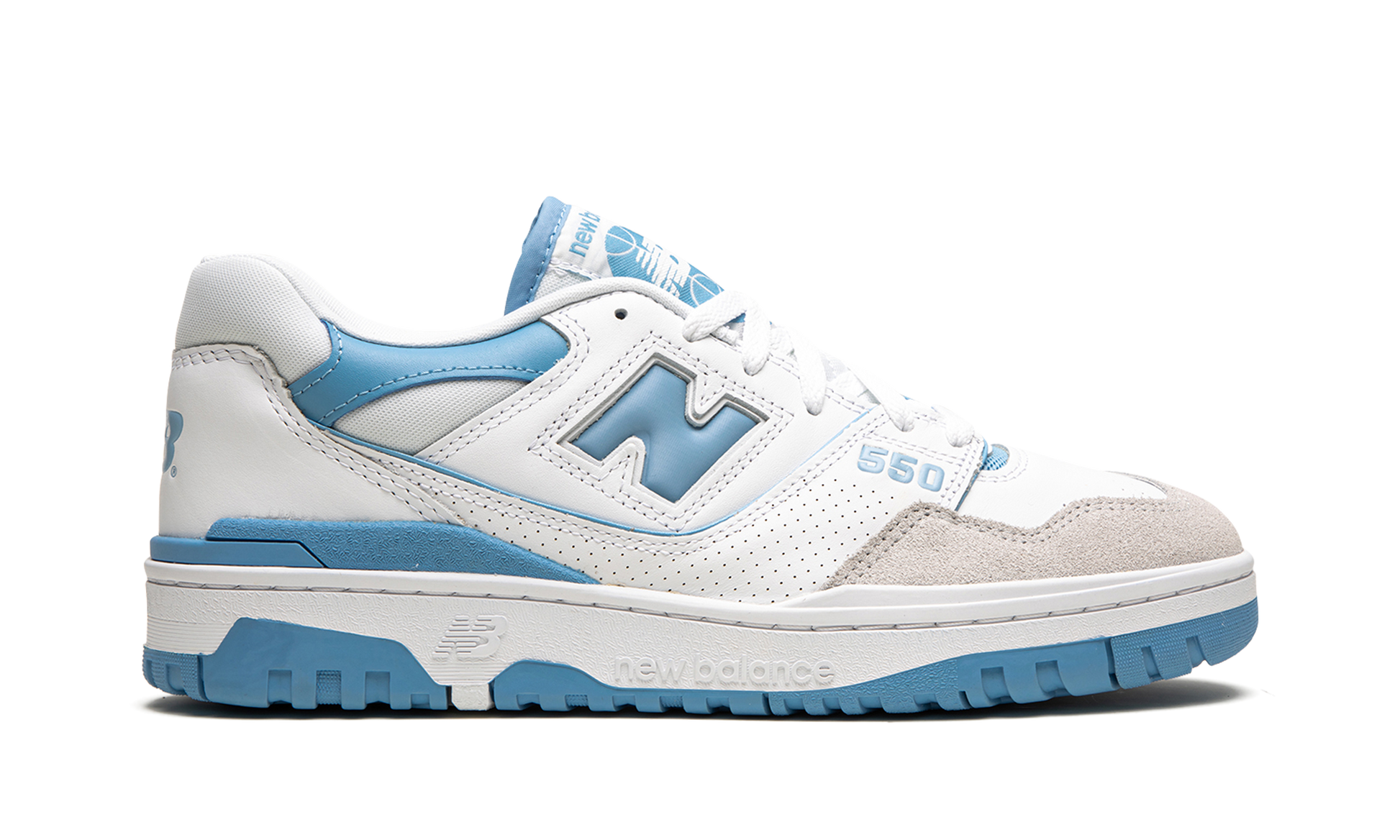 550 "White / Baby Blue"