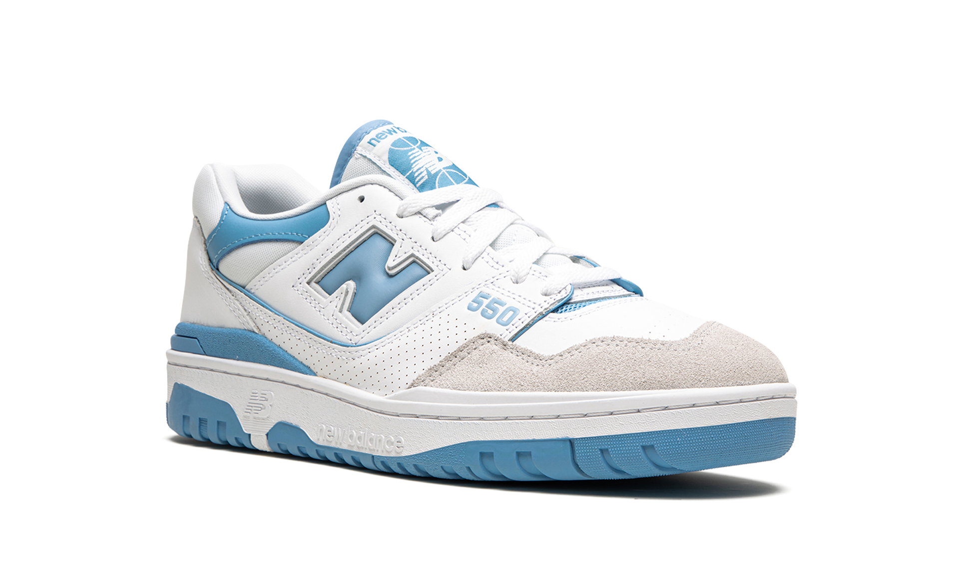 550 "White / Baby Blue"