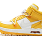 Air Force 1 Mid "Off-White - Varsity Maize"