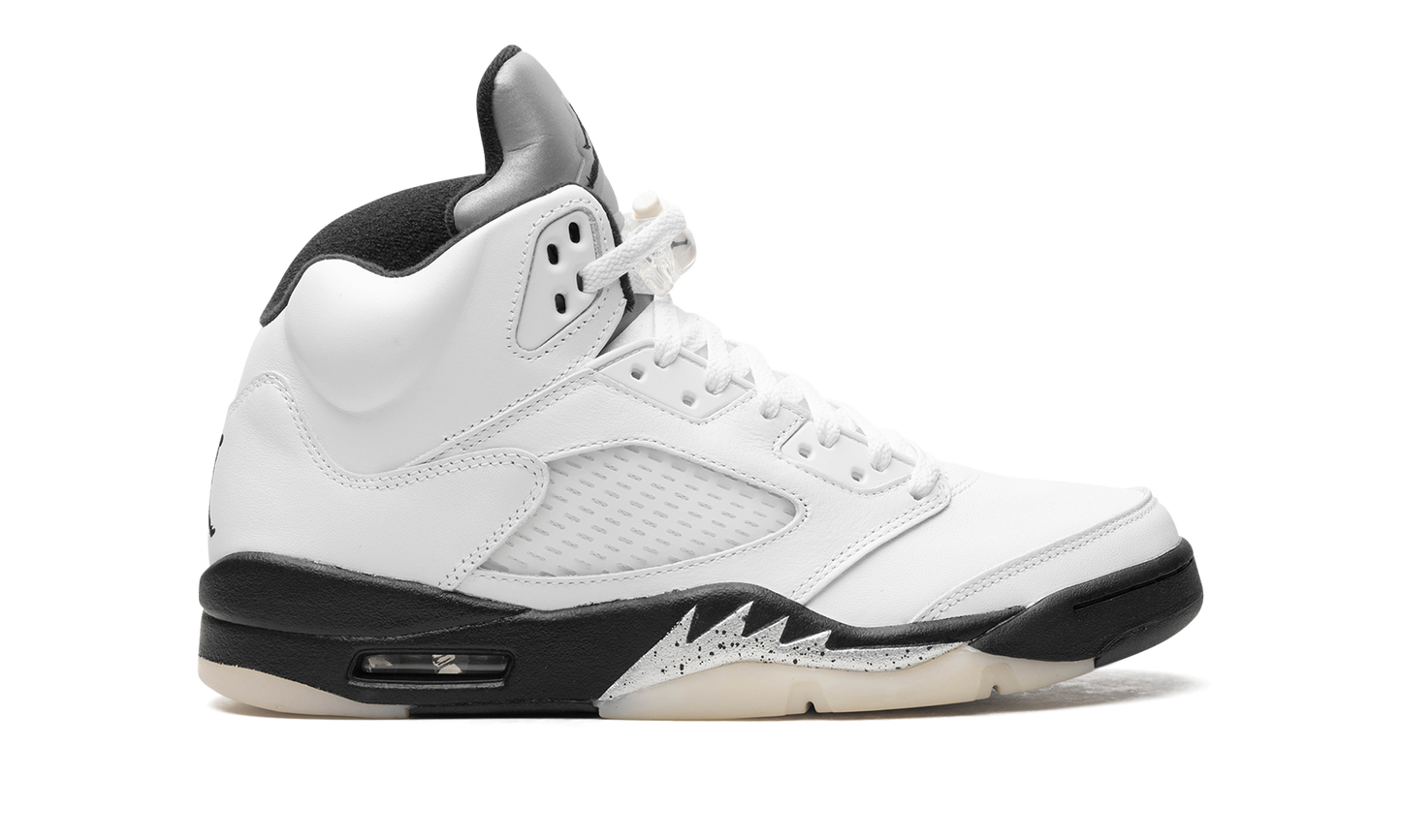 Air Jordan 5 "White/Black"