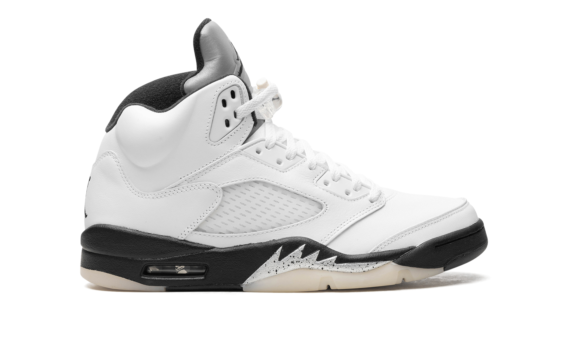 Air Jordan 5 "White/Black"