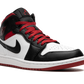 Air Jordan 1 Mid "Gym Red Black Toe"