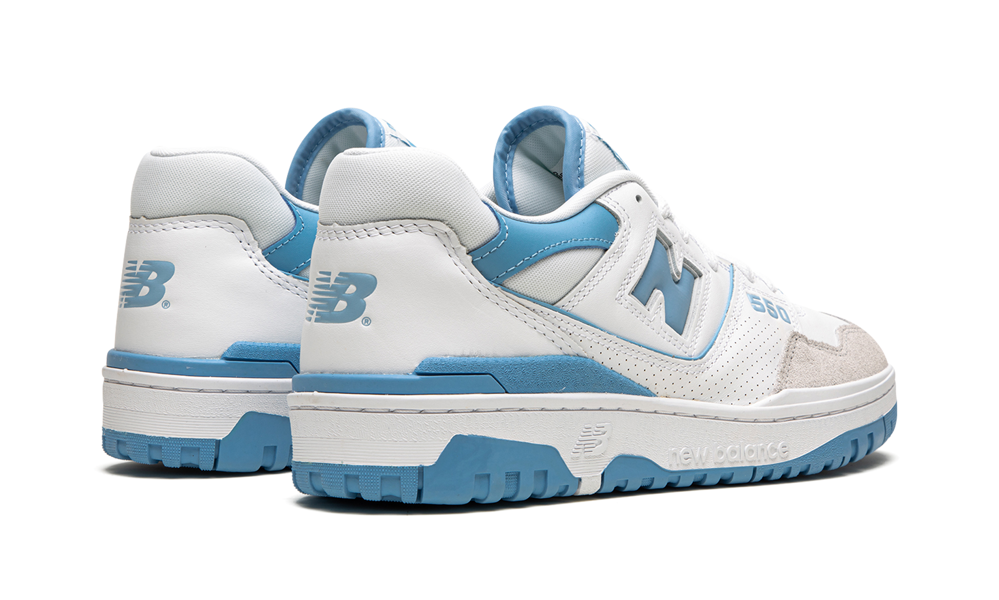 550 "White / Baby Blue"