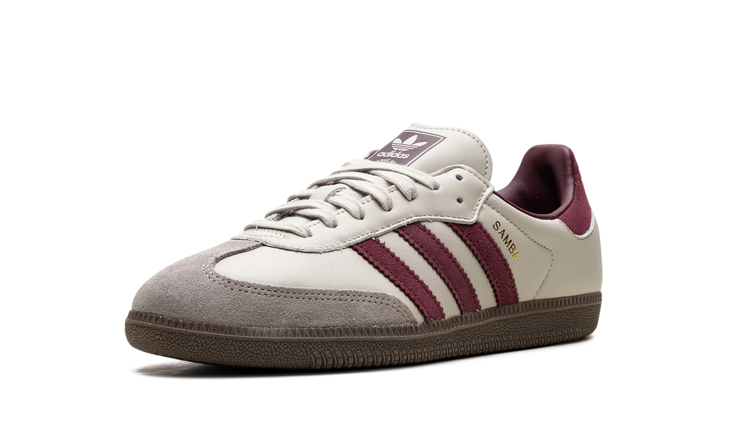 Samba OG "Putty Grey Maroon"